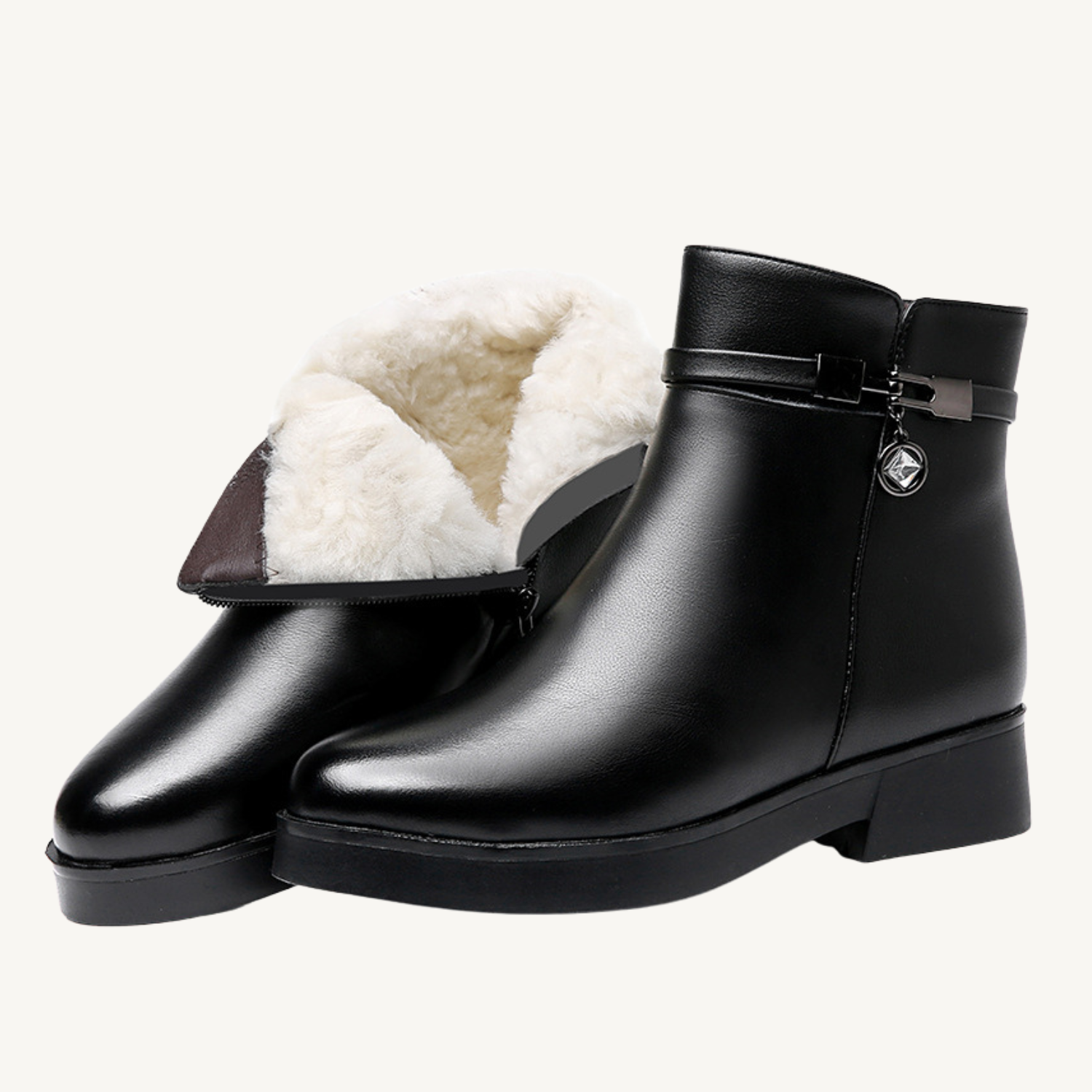 Fómhar - Genuine Leather Ankle Boots
